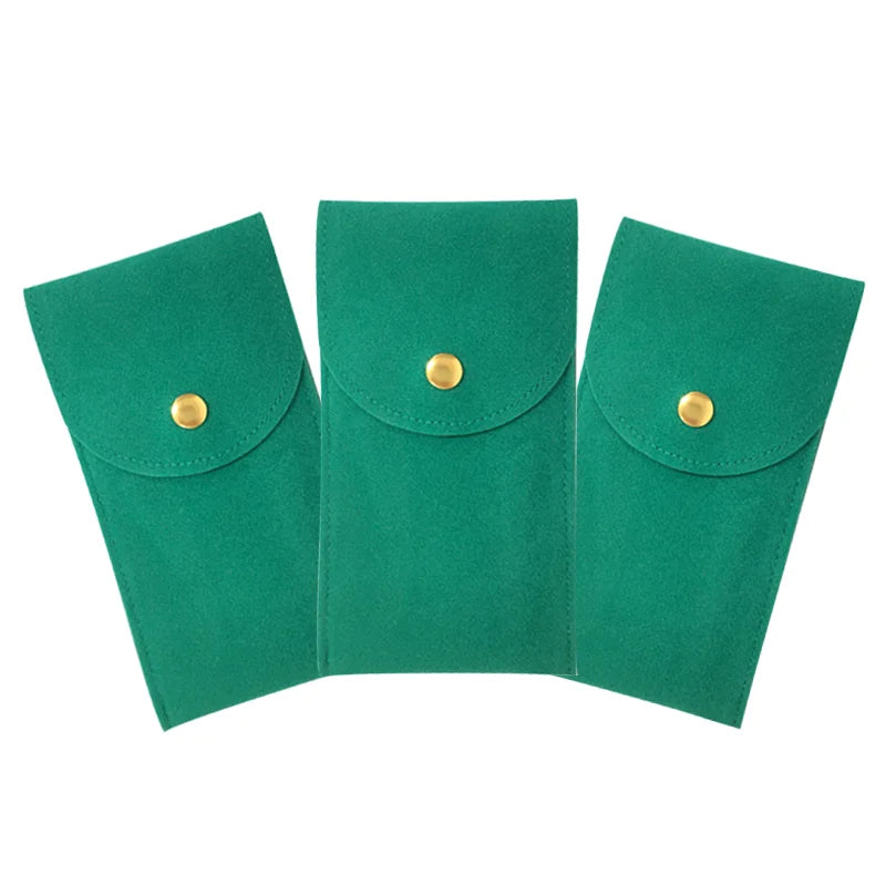 Keep It Dust-Free, Wherever You Go — Protective Velvet Watch Travel Pouch
