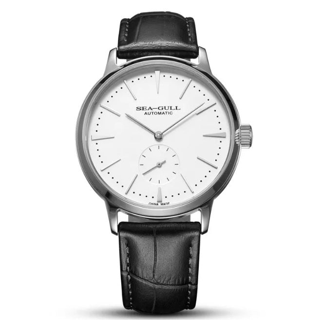 Sea-Gull 6075 in-house automatic dress watch, sapphire crystal, exhibition caseback
