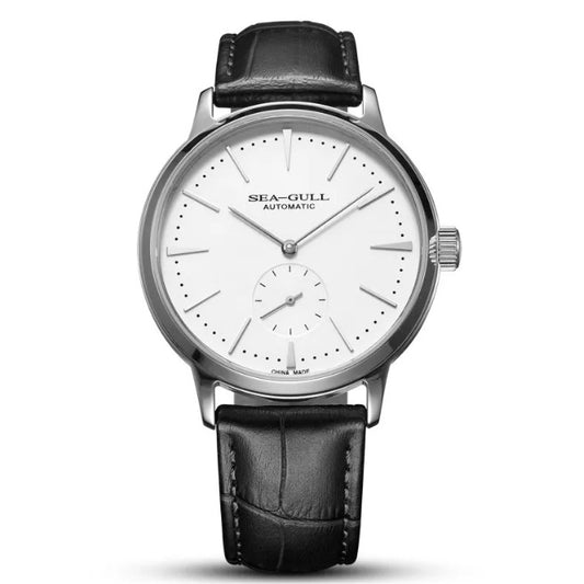 Iconic Sea-Gull 6075 — In-House Automatic Dress Watch, Sapphire Crystal, 40mm Case