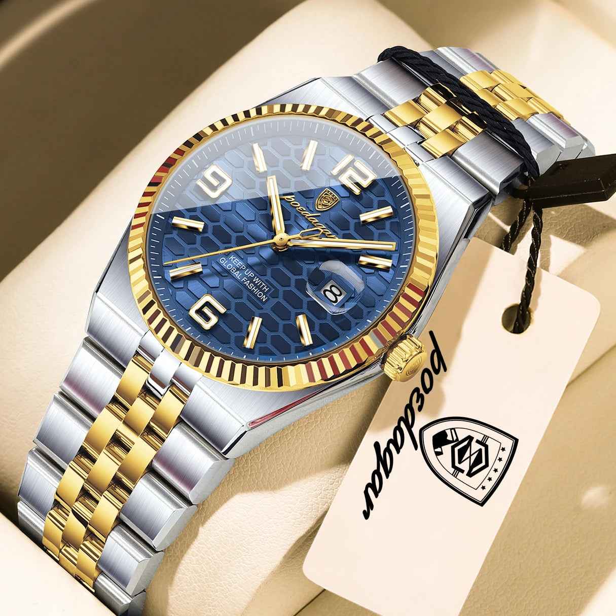 Casual Women'S Watches Luxury Stainless Steel Date Watch for Woman Luminous Waterproof Quartz Fashion Ladies Wristwatch