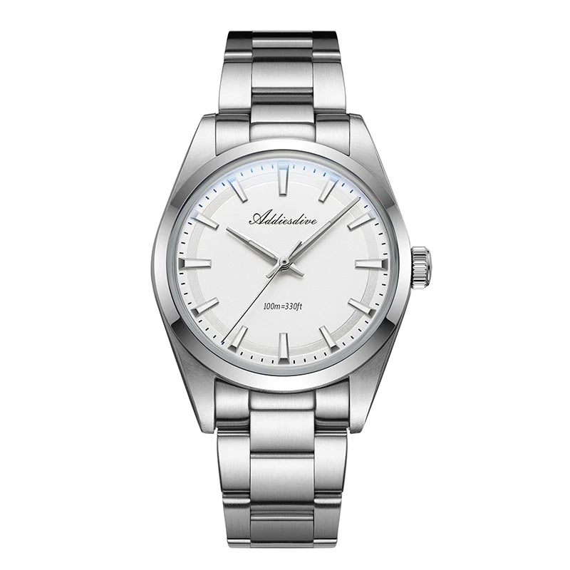 AD2066 Men'S Luxury Watch VH31 10Bar Waterproof BGW9 Super Luminous 316L Stainless Steel Reloj Hombre Quartz Watches