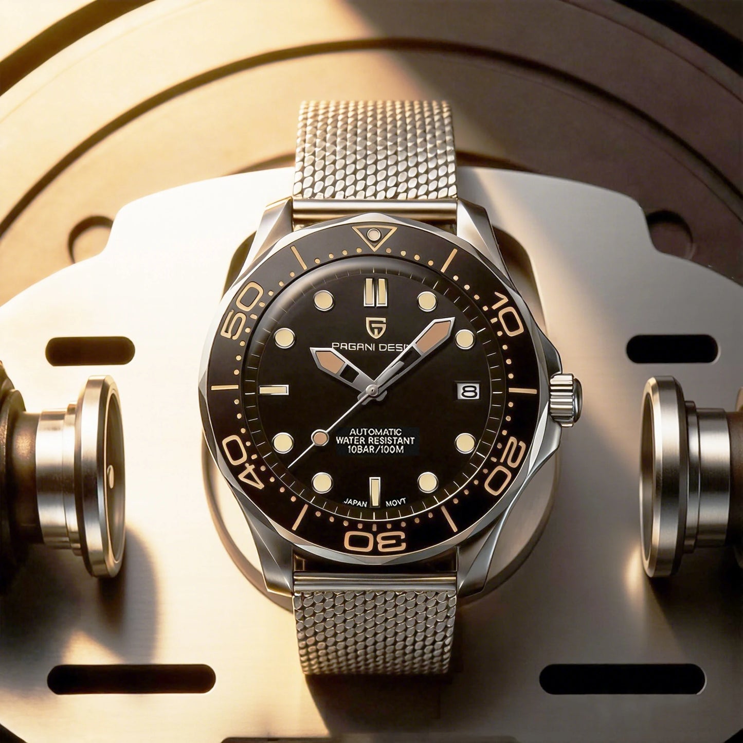 Men Watches 2026 New 007 Retro Luxury Automatic Watch for Men Mechanical Wristwatch Men Stainless Steel Waterproof