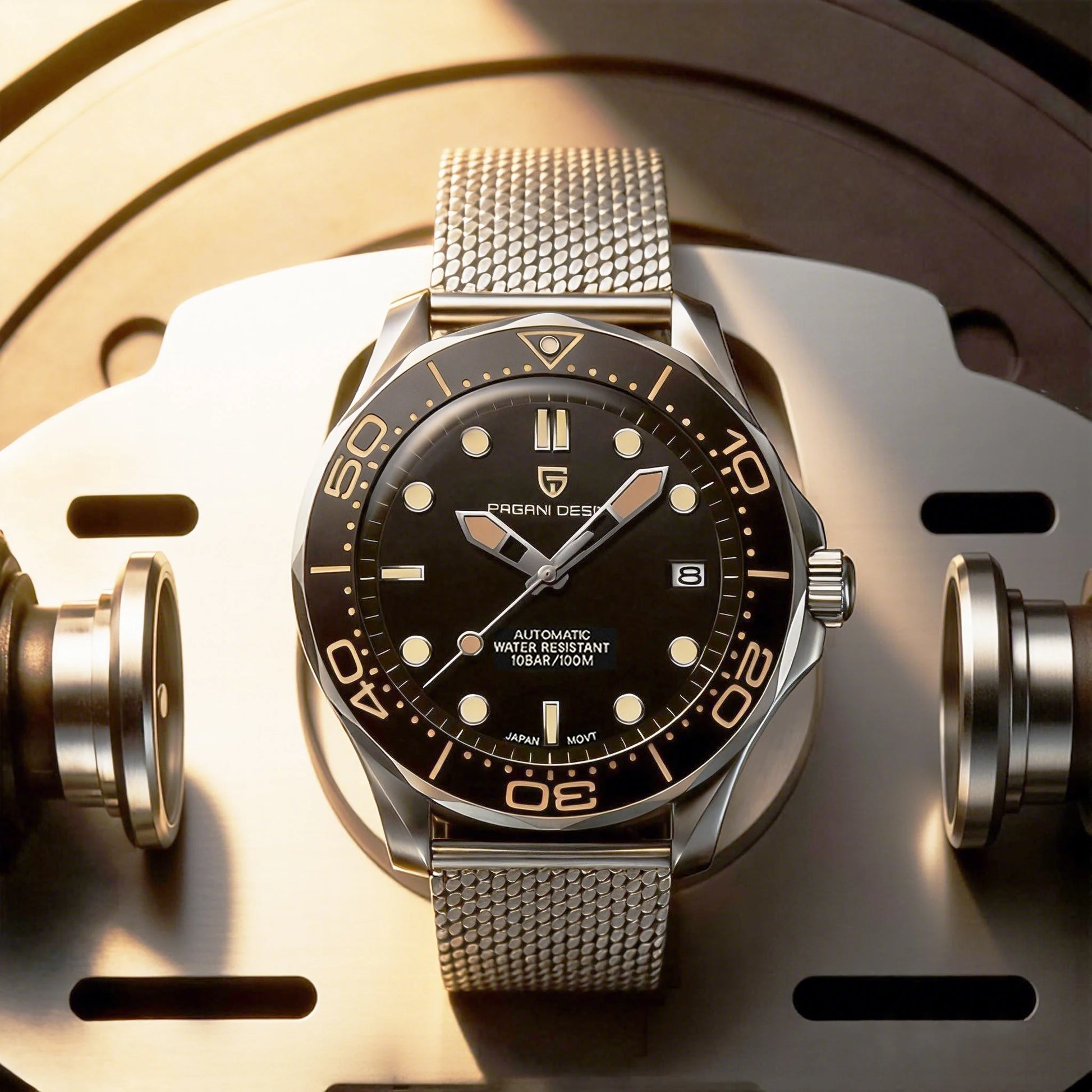 Men Watches 2026 New 007 Retro Luxury Automatic Watch for Men Mechanical Wristwatch Men Stainless Steel Waterproof
