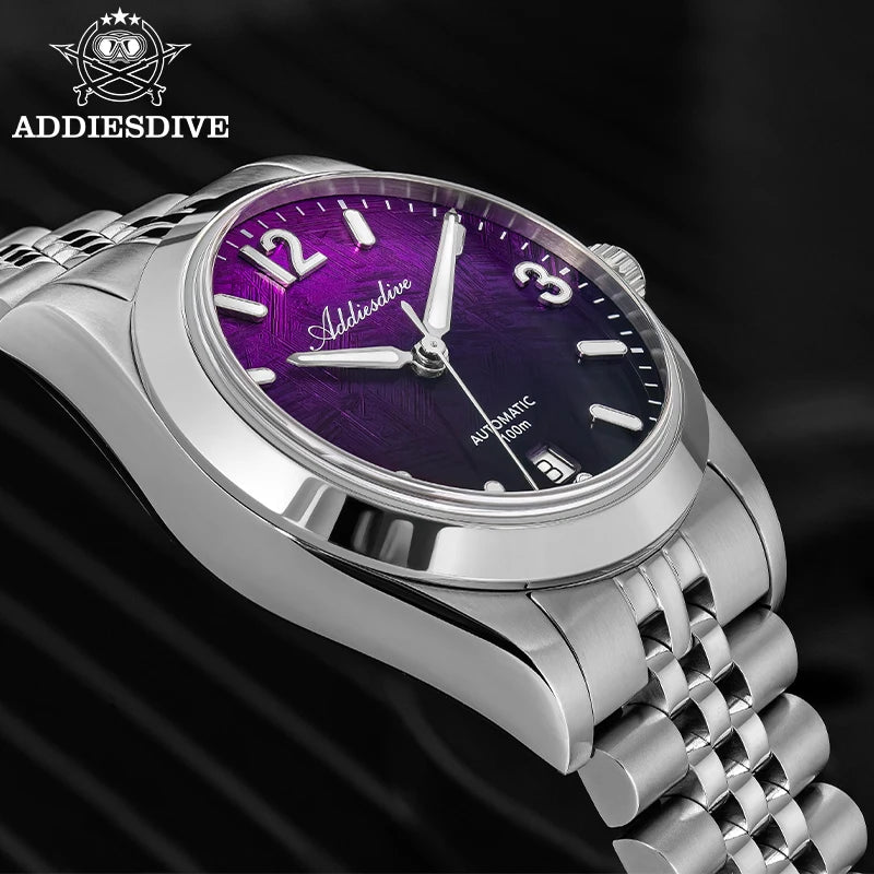 2026 New Men'S Automatic Mechanical Watch 100M Waterproof Sapphire Crystal Calendar Super Luminous Dive Male Watches