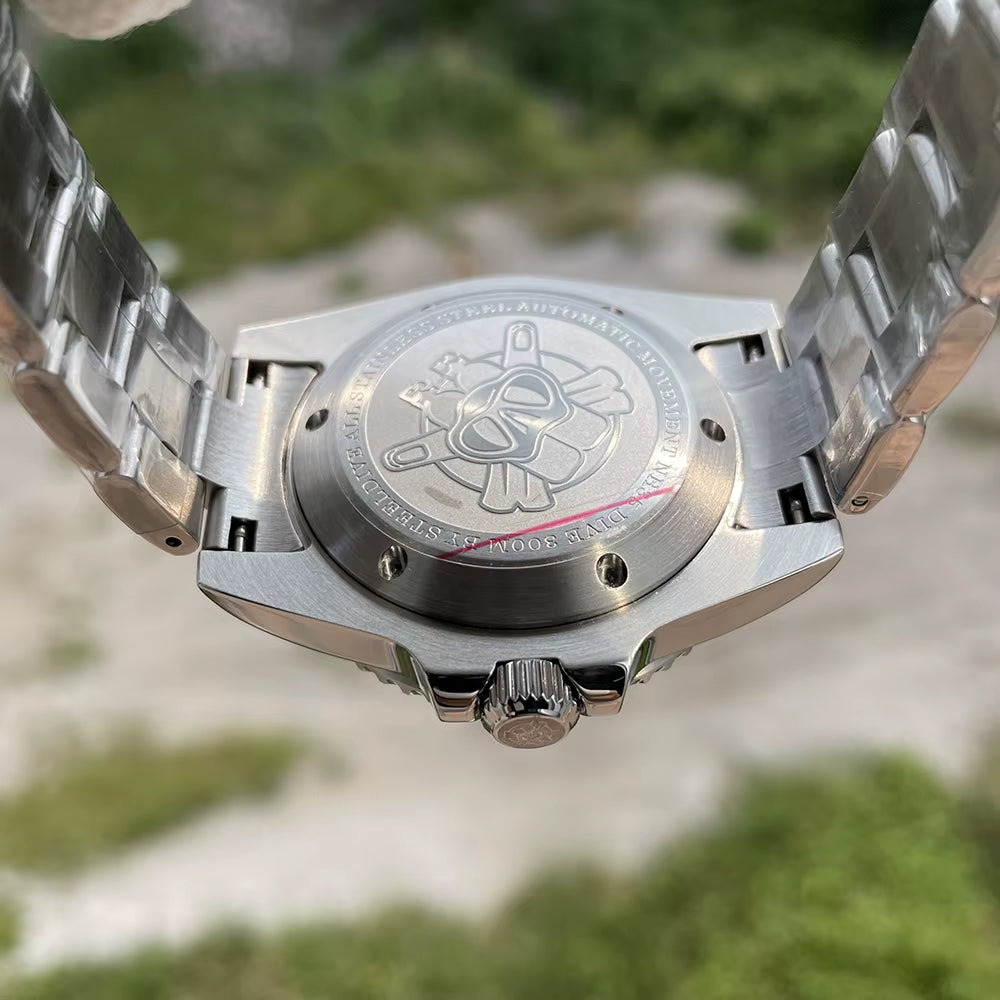 SD1953 Gray Dial Stainless Steel NH35 Watch  40.5Mm  Brand Sapphire Glass Men Diver Watches Hombre