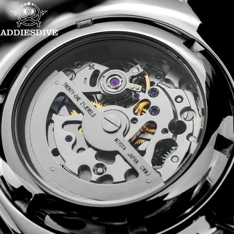 Luxury Men'S Skeleton Automatic Watch Sapphire Glass BGW9 Luminous Diver'S Watch 200M Men Analog Mechanical Watches
