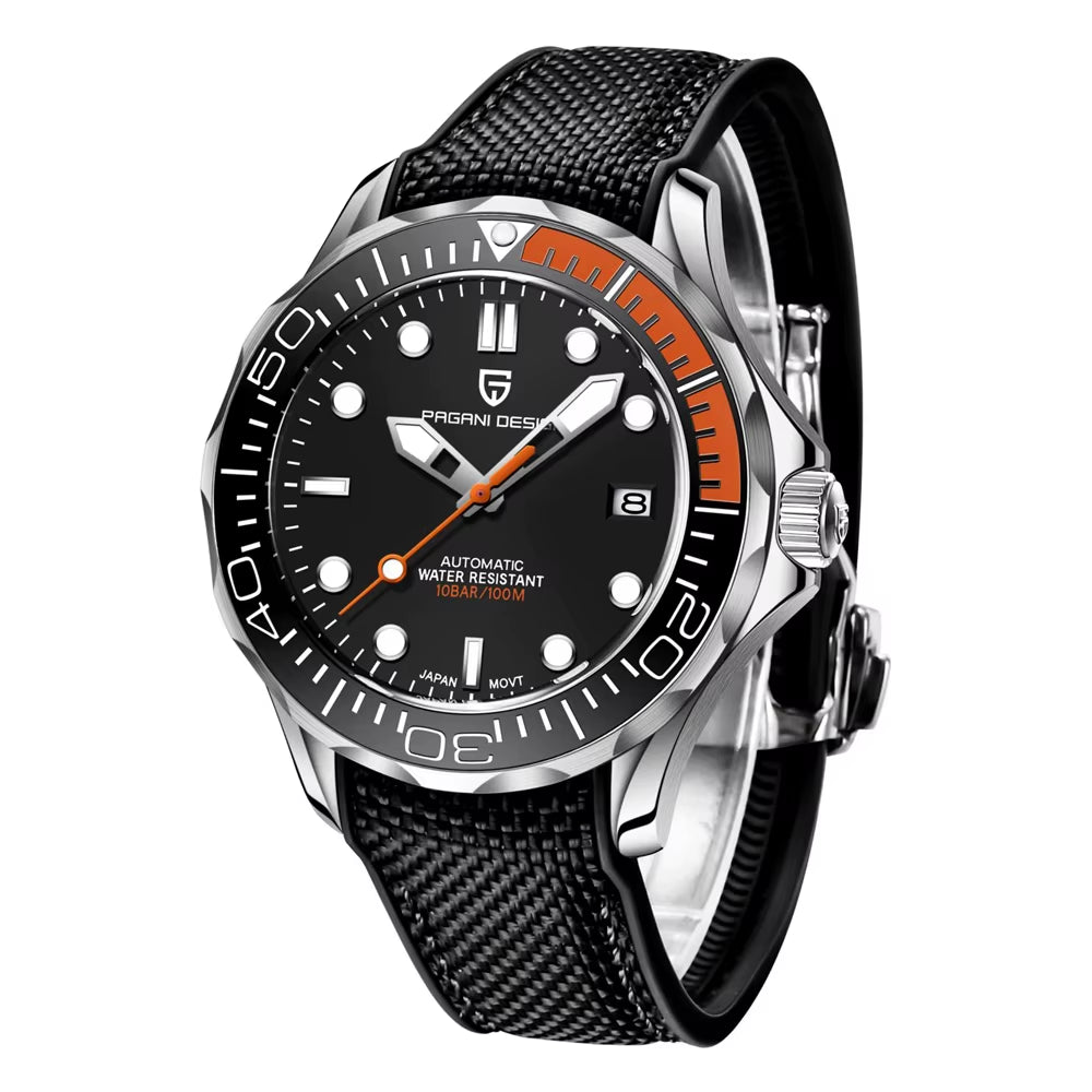 Men Watches 2026 New 007 Retro Luxury Automatic Watch for Men Mechanical Wristwatch Men Stainless Steel Waterproof