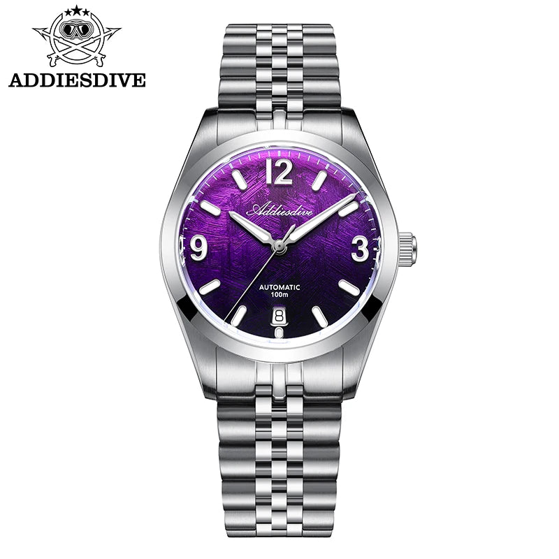 2026 New Men'S Automatic Mechanical Watch 100M Waterproof Sapphire Crystal Calendar Super Luminous Dive Male Watches
