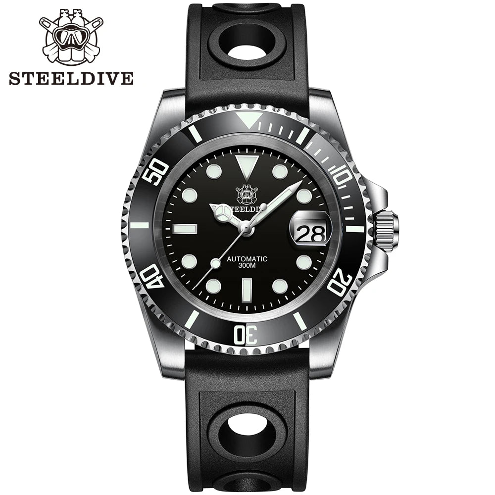 Official SD1953 40.5Mm Case Hot Selling NH35 Automatic Watch Sapphire Glass Ceramic Bezel Men Dive Watches