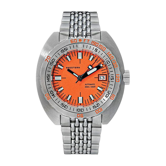 Seestern SUB300T — A True Diver's Watch, Genuine NH35A, 200m Sapphire [Multiple Colour Options]