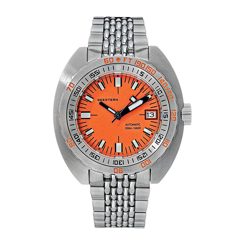 Seestern SUB300T — A True Diver's Watch, Genuine NH35A, 200m Sapphire [Multiple Colour Options]