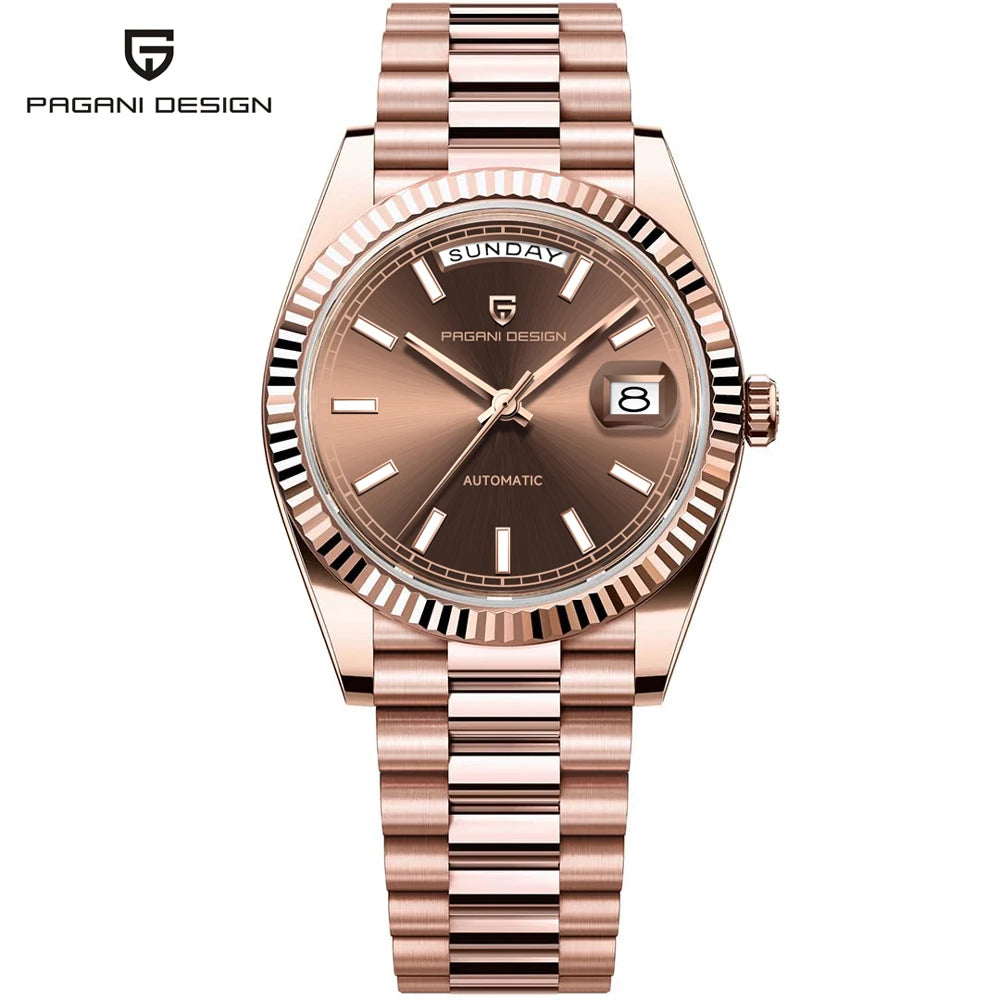 2026 New  DD36 Men'S Watches Gold Luxury Automatic Watch Men Mechanical Wristwatch Man Waterproof AR Sapphire Date