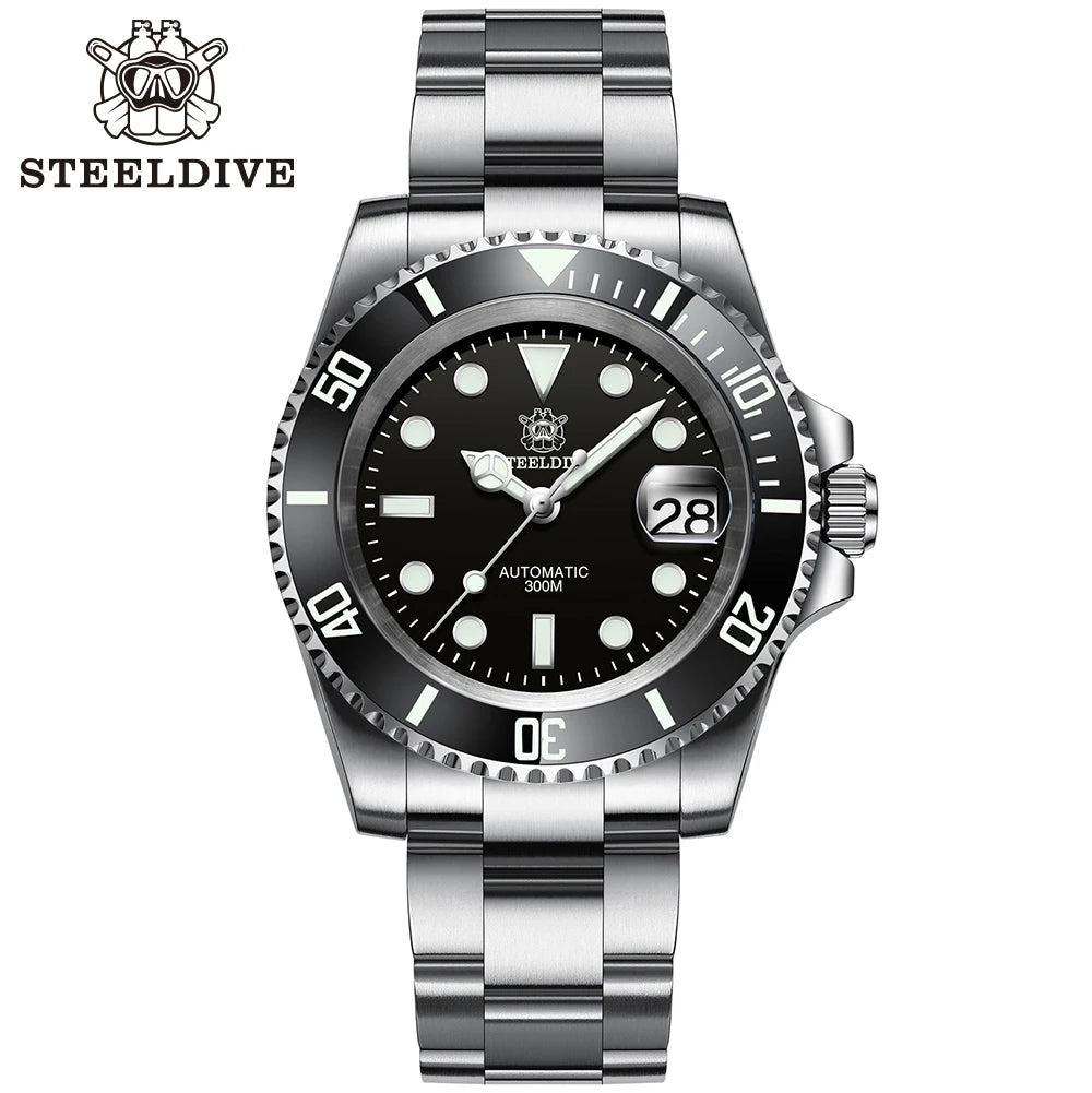 Official SD1953 40.5Mm Case Hot Selling NH35 Automatic Watch Sapphire Glass Ceramic Bezel Men Dive Watches