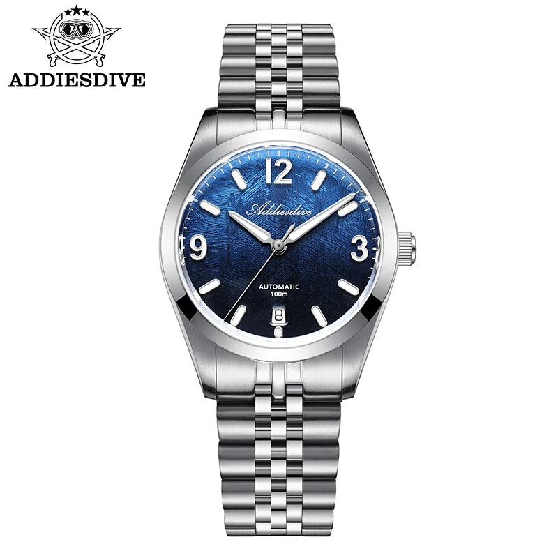 2026 New Men'S Automatic Mechanical Watch 100M Waterproof Sapphire Crystal Calendar Super Luminous Dive Male Watches