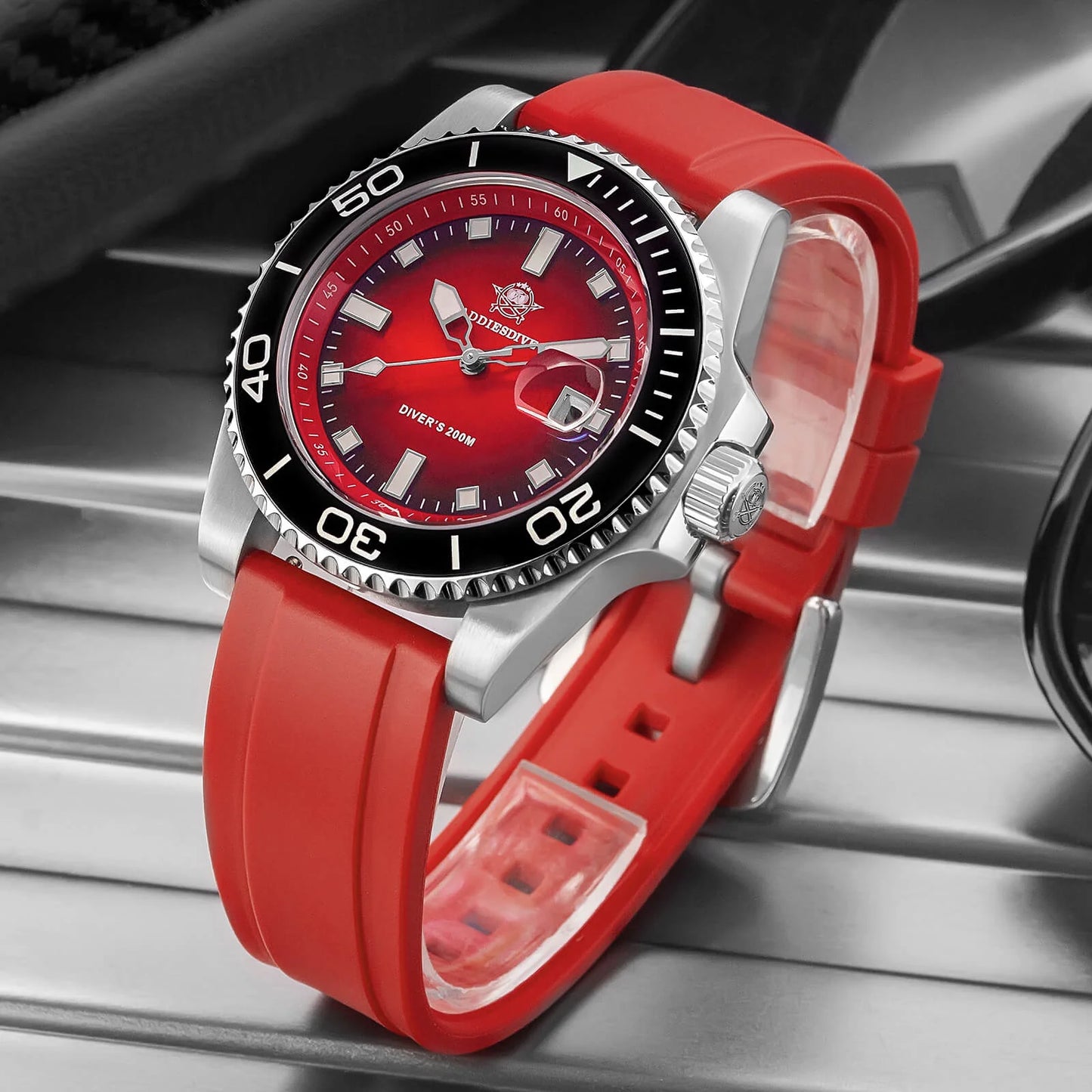 ADDIESDIVE 41Mm Quartz Dive Watch AD2089