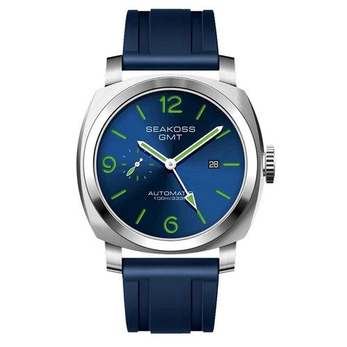 Seakoss GMT — Automatic Diver Watch, Seagull ST2557 Movement 45mm