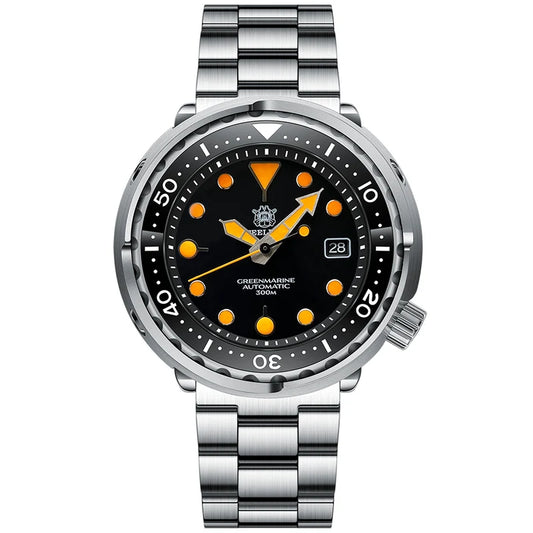 Bold Colour Statement — STEELDIVE SD1975T Upgraded Dial Automatic Shrouded Diver, Ceramic Bezel, 300M Water Resistant [Colour Options & Strap]